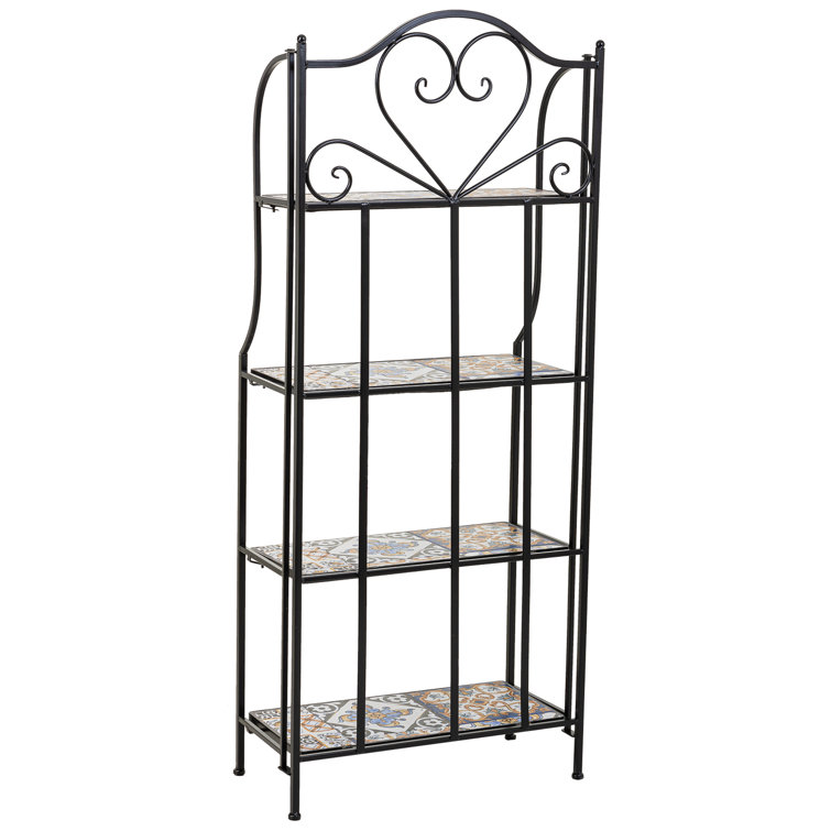 Ophelia & Co. Tari 57cm W Metal Shelving Unit Wayfair.co.uk